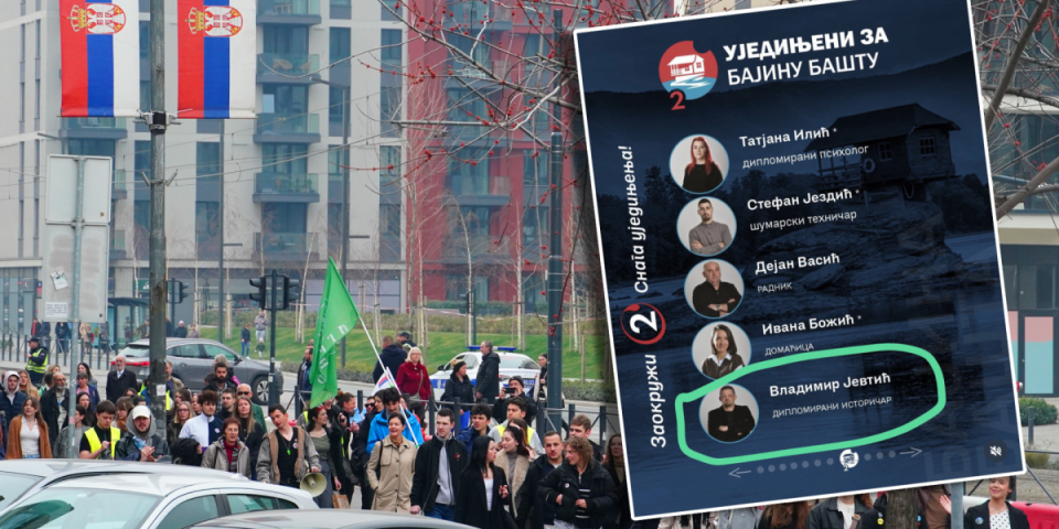 (FOTO) Vrhunac autošovinizma: Koga su to blokaderi stavili na listu u Bajinoj Bašti?!