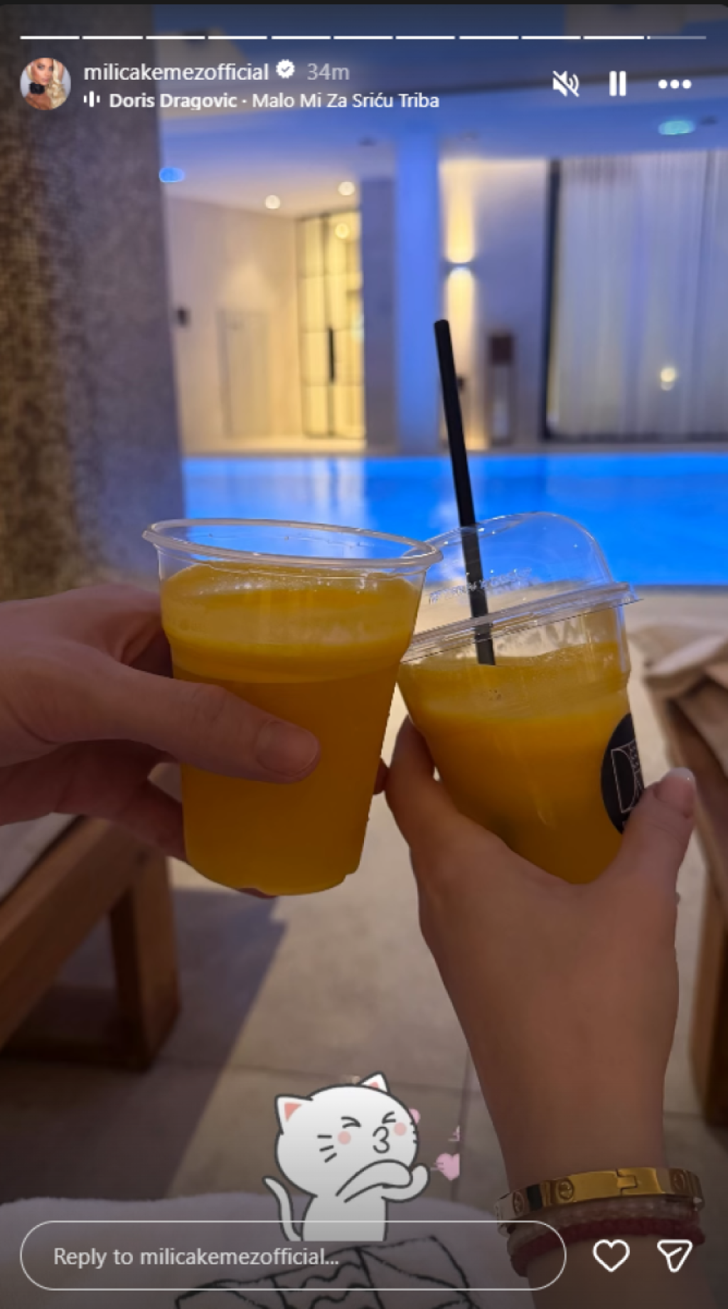 Milica Kemez objavila sliku s dečkom diplomatom: Santanina bivša ovako uživa