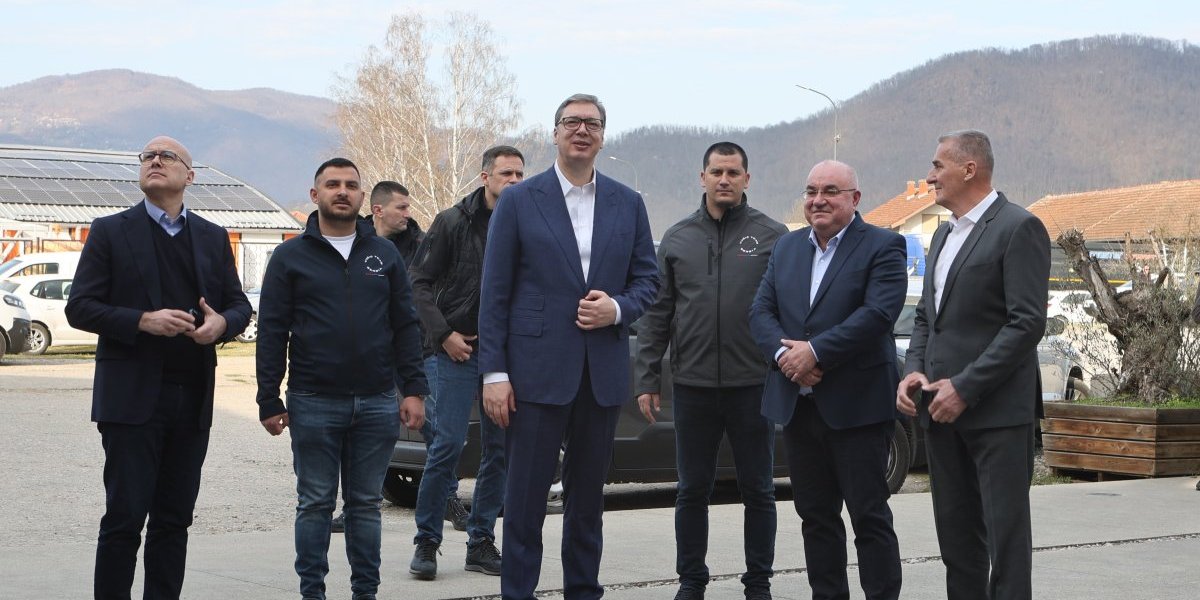 Aleksandar Vučić u Bajinoj Bašti