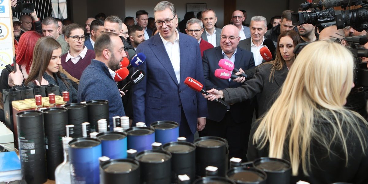 Aleksandar Vučić u Bajinoj Bašti