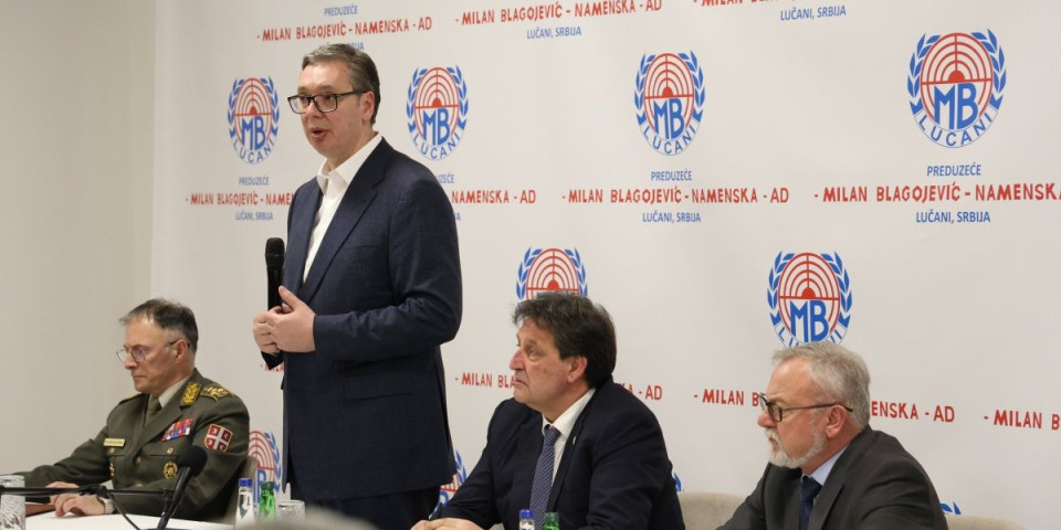 Nova podrška namenskoj industriji: Ovo su planirane investicije za fabriku u Lučanima