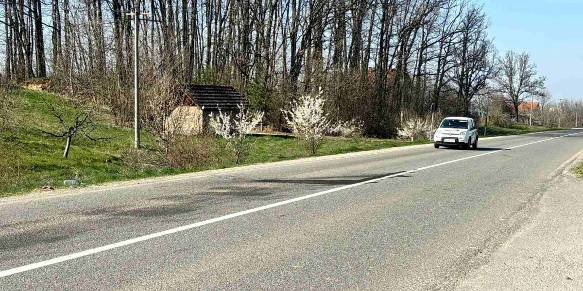 Put na kome se dogodio udes