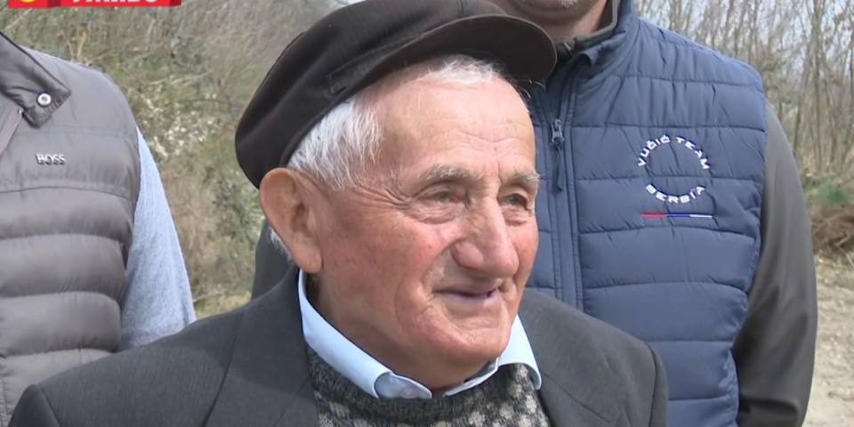 Vučić obećao, pa ispunio: Deka Milija srećan zbog puta, pozvao predsednika na ručak i rakiju (VIDEO)