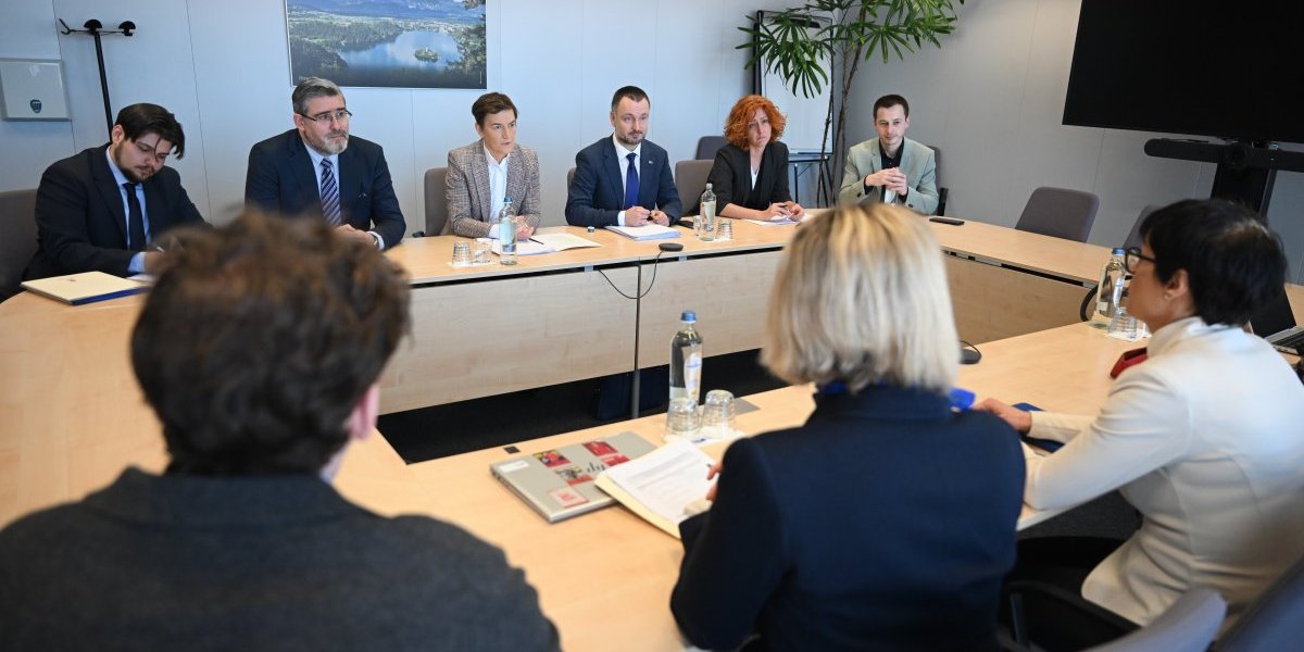 Ana Brnabić u Briselu