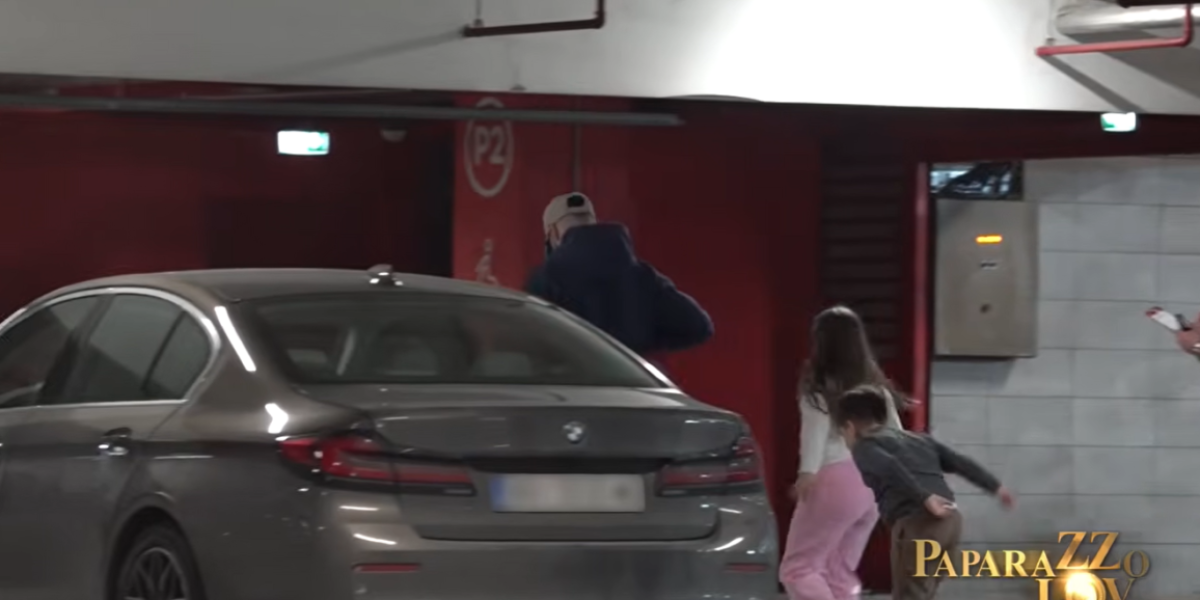 Marko Gačić sa decom