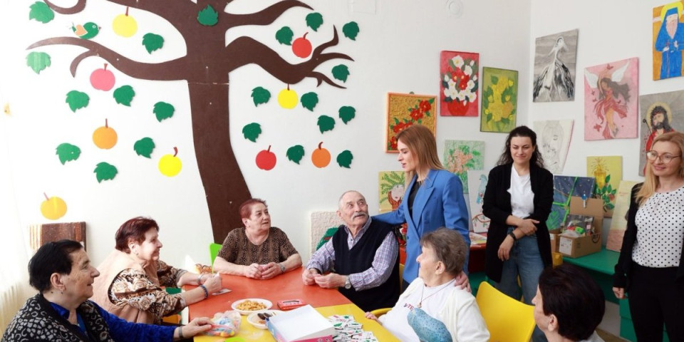 Ministarka u Gerontološkom centru u Kučevu: Rekonstrukcija završena pre roka