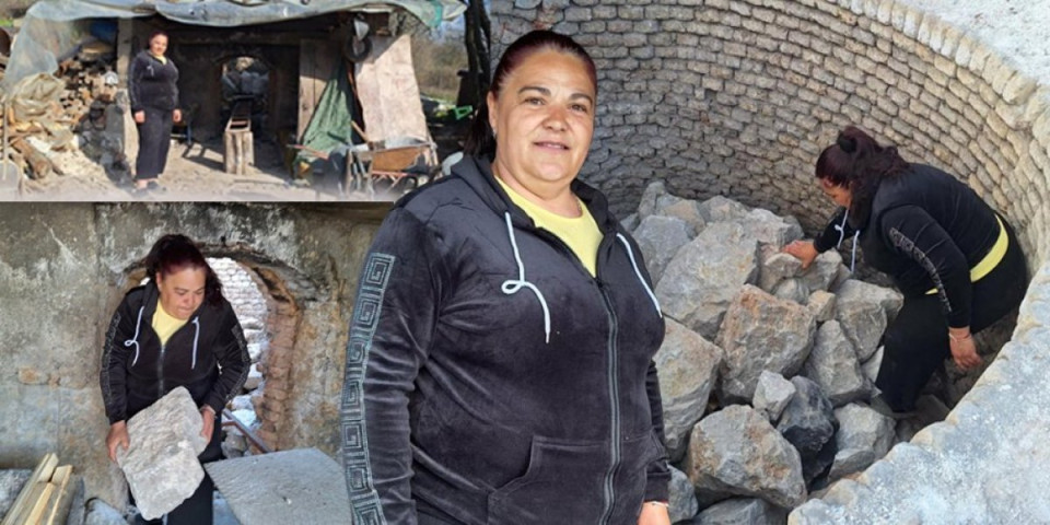 "Pogineš" radeći za crkavicu! Proizvodnja kreča je "rudarski posao", ipak njime se u Zaplanju bavi i jedna žena