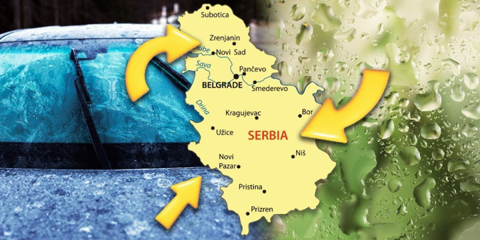 Šok u martu! Srbija pod ledenim talasom, temperature u minusu, a onda i... (RADARSKI SNIMCI)