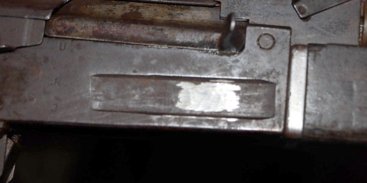 Izbrisan serijski broj puške