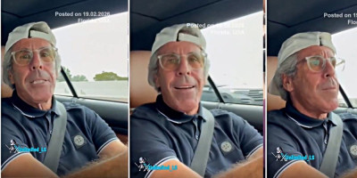 Dvojnik ili jeziva istina? Snimljen Epstin kako vozi kabriolet na Floridi, oglasio se čovek sa videa (VIDEO)