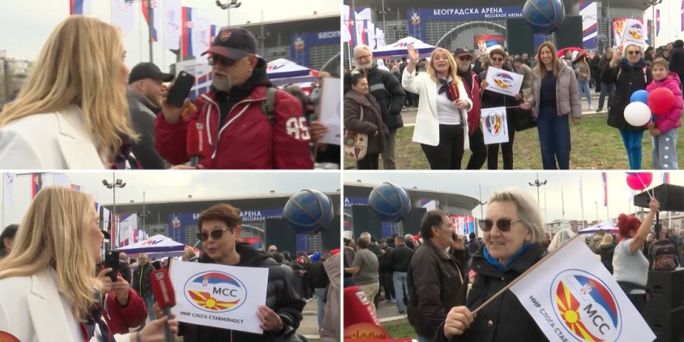 I oni su došli da podrže Vučića: Prešli više od 430 kilometara (VIDEO)