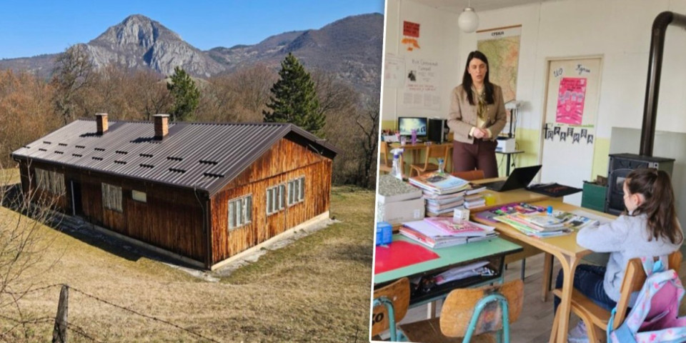 Mala Marija udahnula život seoskoj školi! Put kroz šumu i preko brda nisu prepreka, ona ne izostaje!