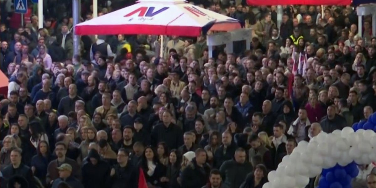 SNS skup u Beogradskoj areni