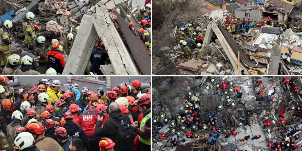 Stravična eksplozija u Istanbulu: Urušile se dve stambene zgrade, više osoba povređeno i zarobljeno u ruševinama (FOTO)