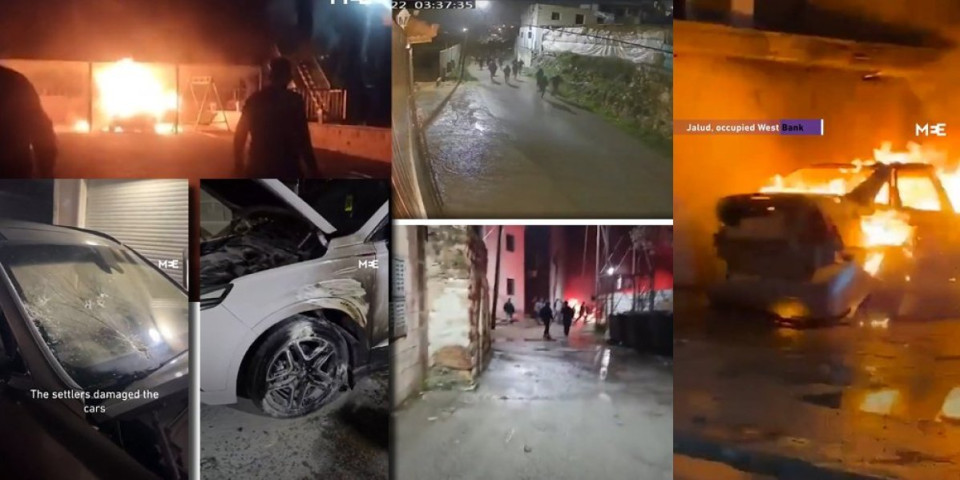 Haos u palestinskim selima: Izraelska vojska na terenu dok gore čitavi kvartovi (FOTO/VIDEO)