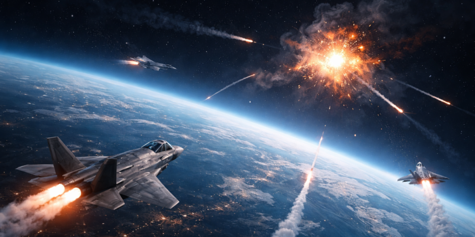 (VIDEO) Rat sa Bliskog istoka prešao u svemir! Eksplozije u egzosferi: Izrael objavio snimke, kao iz holivudskih filmova