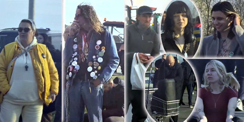 Šok snimak iz Kule: Ljudi, pogledajte ko se pojavio na skupu blokadera - "krem de la krem" (VIDEO)