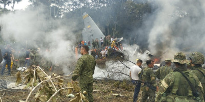 Stižu užasne vesti nakon pada moćnog "Herkulesa": Avion je bio pun vojske, najmanje 66 mrtvih! (FOTO/VIDEO)