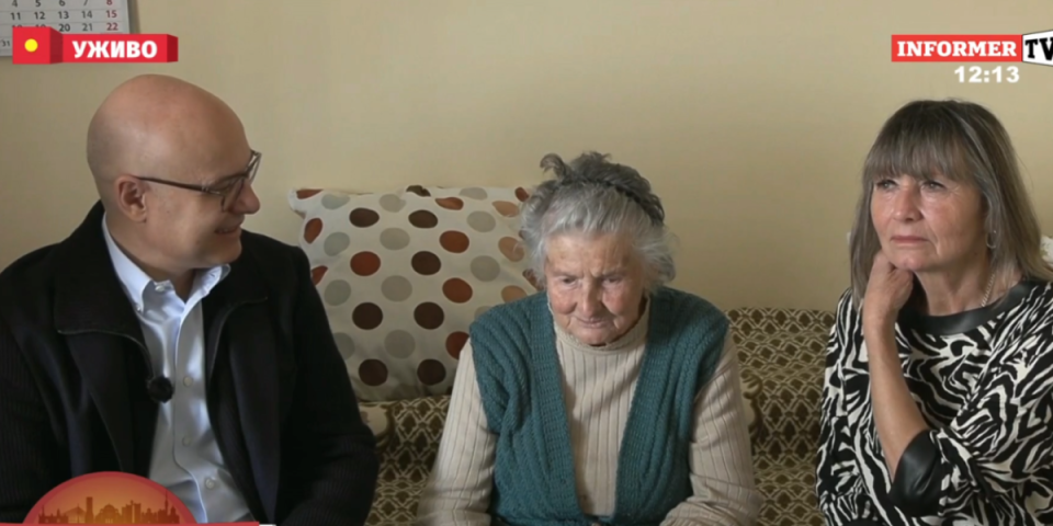 Vučević u Smederevskoj Palanci sa najstarijom građankom Živkom: Zna narod ko se trudi, građani će sve reći 29. marta