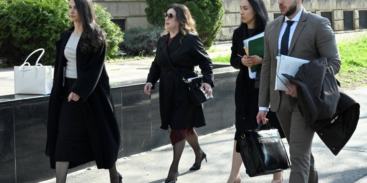 Miljana Kecmanović pred sudom