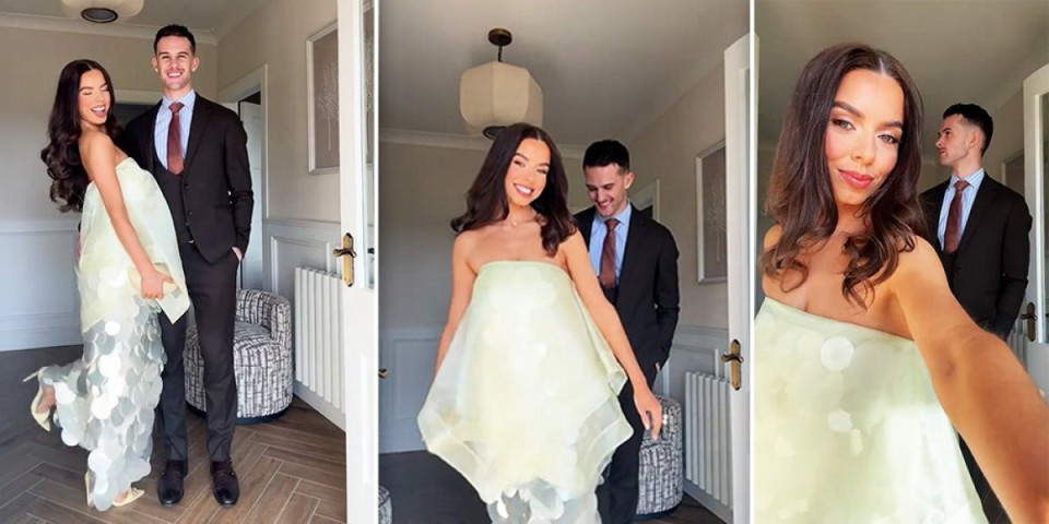 Skandal na svadbi: Haos na mrežama zbog njene haljine - influenserka zasenila mladu (VIDEO)