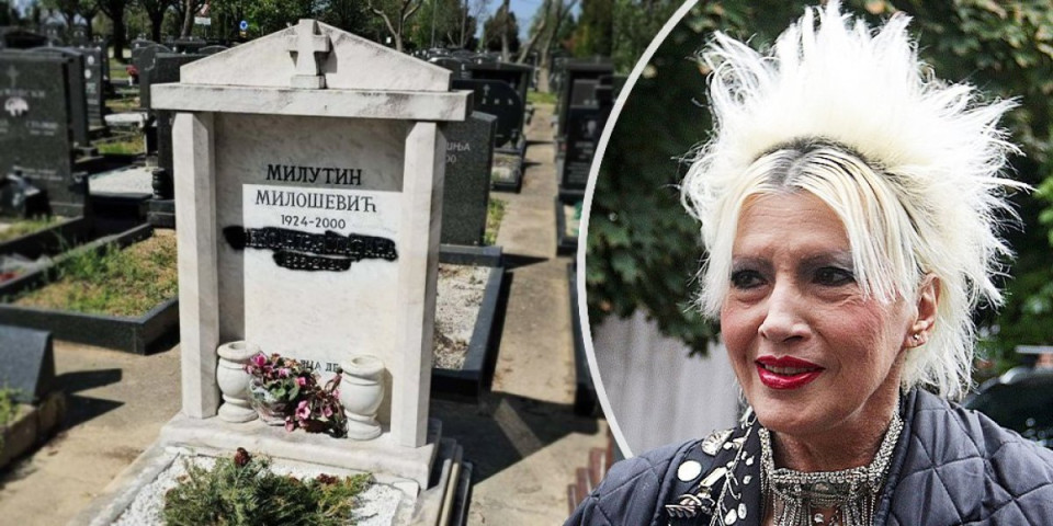 Dve godine od smrti Slađane Milošević: Rok princezi oskrnavili grob (FOTO)