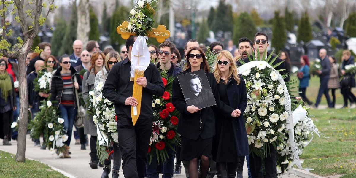 Sahrana Marinka Madžgalja 2016. godine