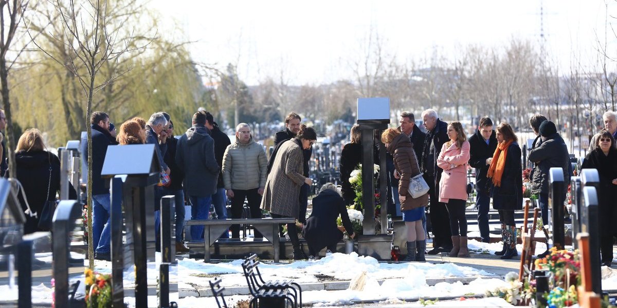 Sahrana Marinka Madžgalja 2016. godine