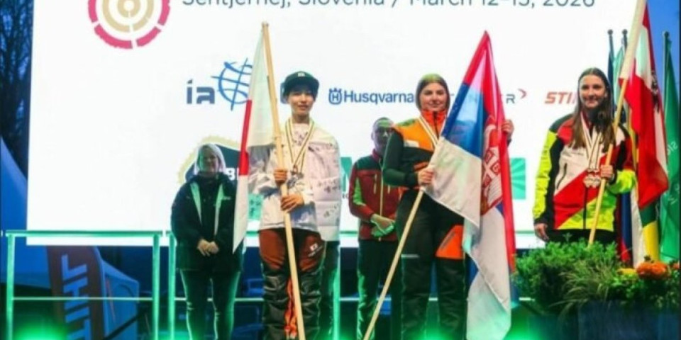 Zlato i srebro stižu u Srem: Ovako je Dragana Lužajić postala šampionka sveta motornih sekača