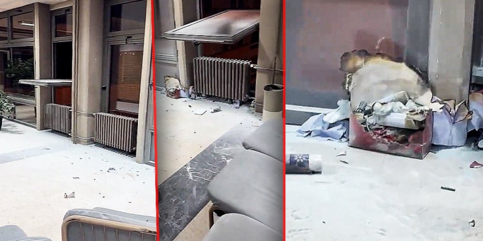 Prvi snimak sa Filozofskog fakulteta - Baklje, petarde... Devojka skočila nakon ovoga?! (FOTO/VIDEO)