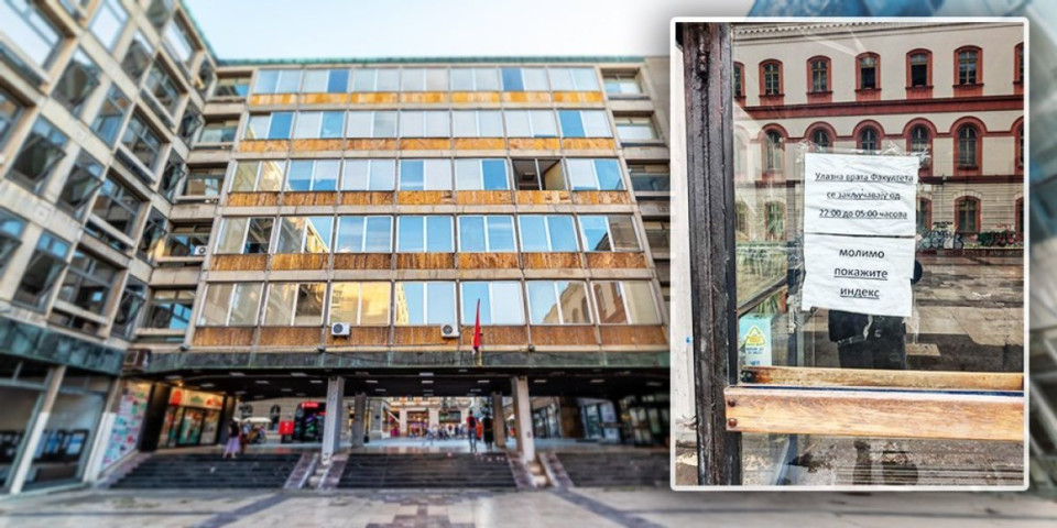 Šta si radio Sinani? Posle smrti studentkinje javnost u šoku: Fakultet je morao da bude zaključan u to vreme (FOTO)