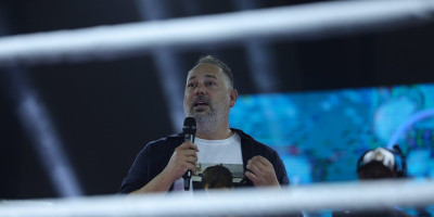 Branko Babić otvorio humanitarni boks meč: Progovorio o Baki Prasetu (FOTO/VIDEO)