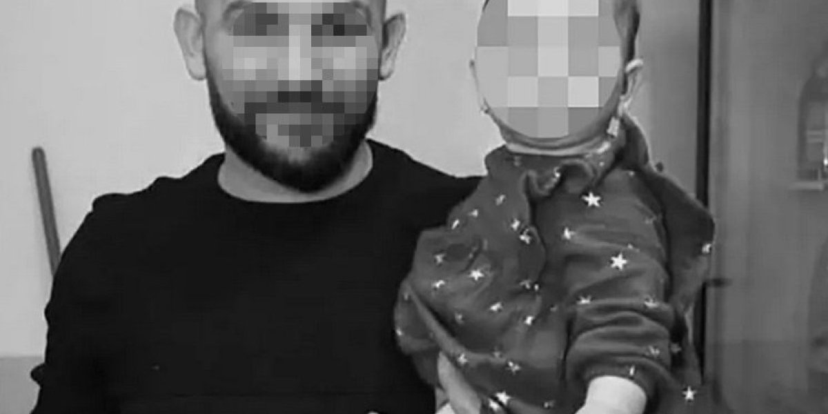 Marko L. sa ćerkicom