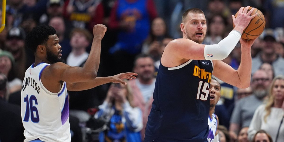 Doktorska disertacija Jokića za 195. tripl-dabl u karijeri: Ispisao istoriju NBA u preokretu Denvera nad Jutom