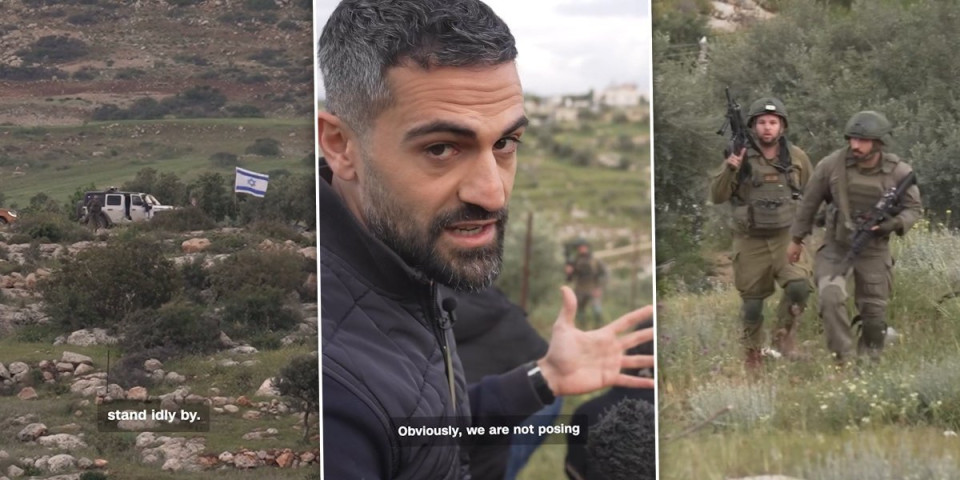 Izraelski vojnici napali ekipu CNN: Objavljen jeziv snimak incidenta! (VIDEO)
