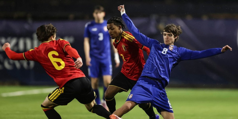 Kadete malo delilo od čuda: Hrabri "orlići" poraženi u Pančevu od Belgije