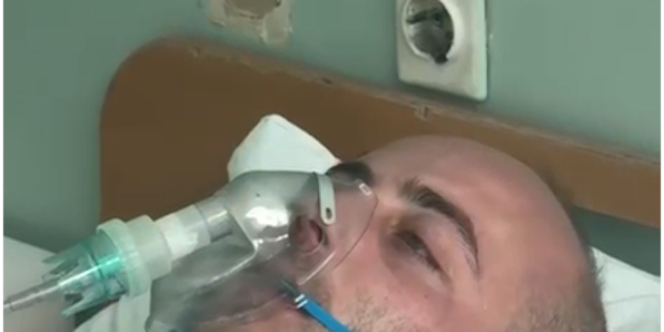 Pogledajte šta su mu uradili: Čovek koga su blokaderi napali u Boru priključen na kiseonik (VIDEO)