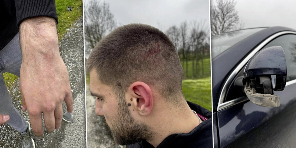 Ovako su krvožedni blokaderi pretukli Đokovića! Pogledajte kako je njih 10 nasrnulo na SNS aktivistu