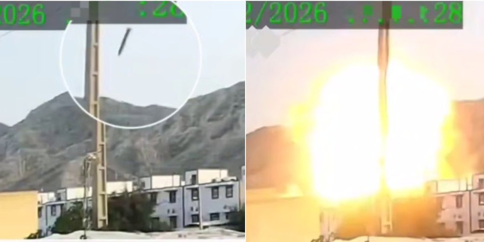 (VIDEO) Kamera zabeležila zverski zločin Amerike! Ovo samo monstrumi mogu da urade: Pogodili su pravo u stambene objekte...