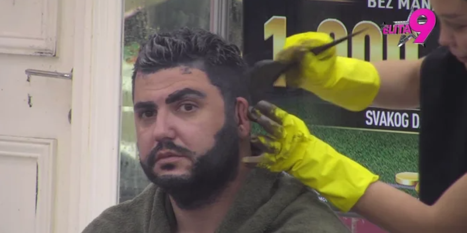 Maja Marinković unakazila Asmina Durdžića: Farbom mu promenila lični opis (VIDEO)