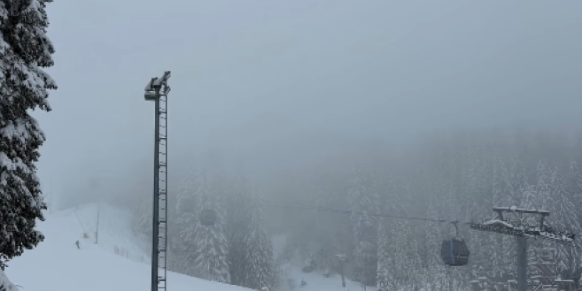 Una Čolić na zimovanju