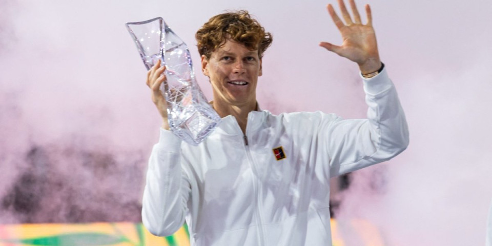 Surovi Janik Siner - Pokorio Ameriku i osvojio "Sanšajn dabl“ kao od šale