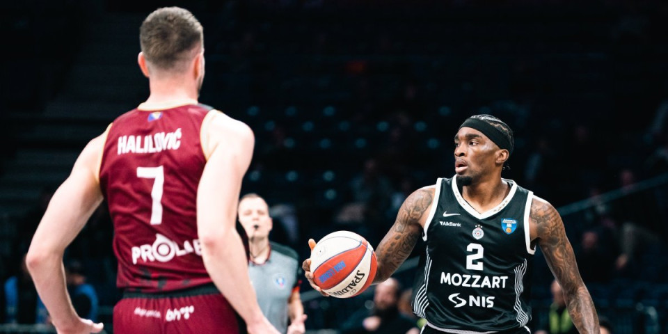 Partizan rutinski sa bivšim prvakom Evrope: Crno-beli ponovo na vrhu ABA lige