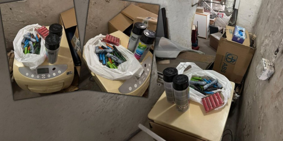 Leglo za pravljenje haosa! Ovo je policija pronašla u Rektoratu - je l' vam ovo autonomija Univerziteta (FOTO)