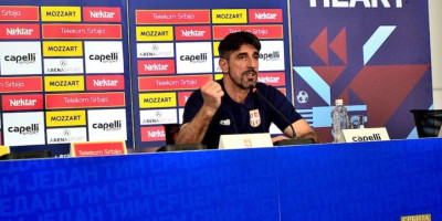 Paunović opširan na konferenciji: Ekipa je pod opterećenjem da mora da pobedi