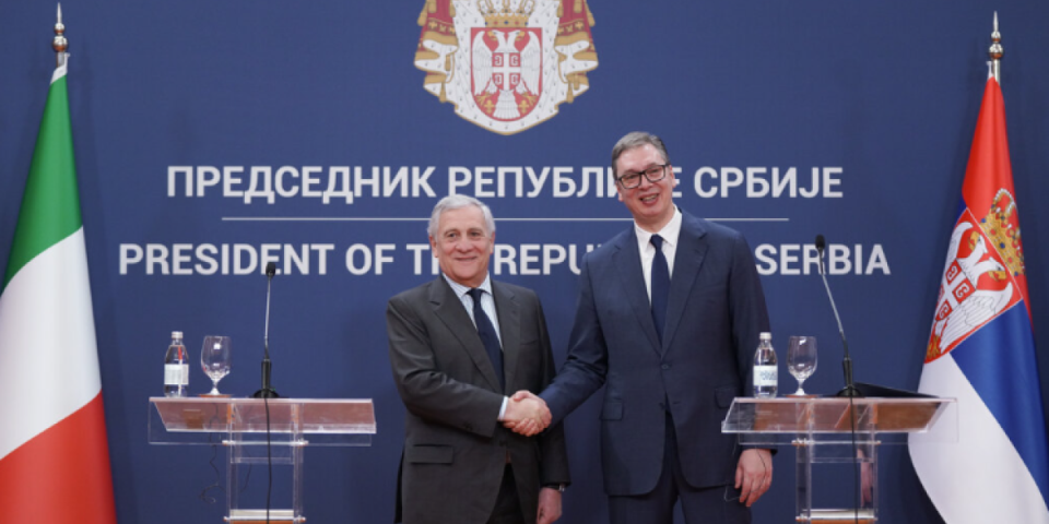 Važan susret! Vučić se danas sastaje sa ministrom spoljnih poslova Italije Tajanijem