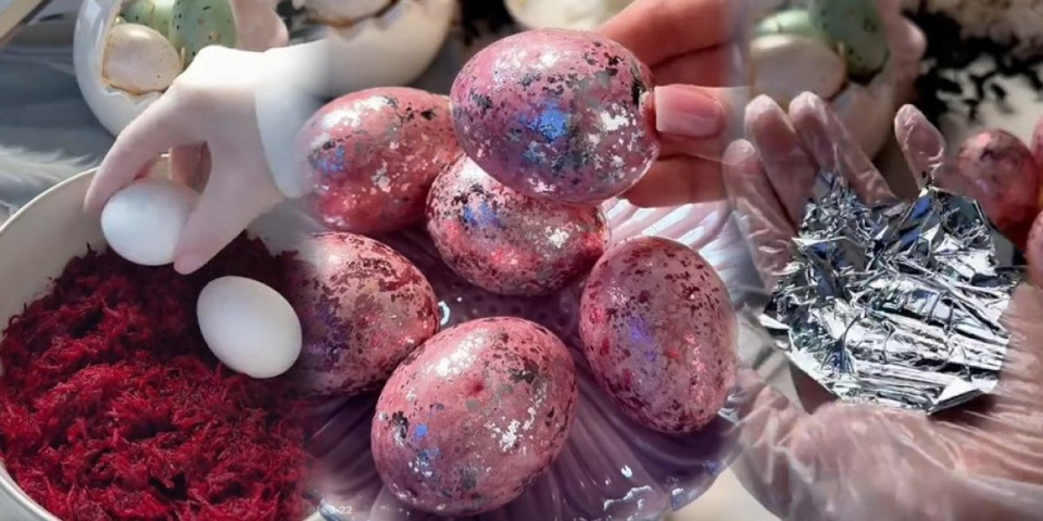 Viralni trend farbanja jaja: Trik koji je zaludeo ceo svet - bez kapi hemije (VIDEO)