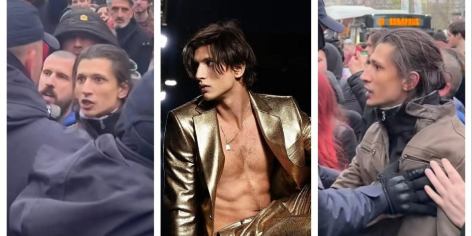 Učinimo ga poznatim: Ovaj blokader je izbo oko srpskom policajcu (FOTO)