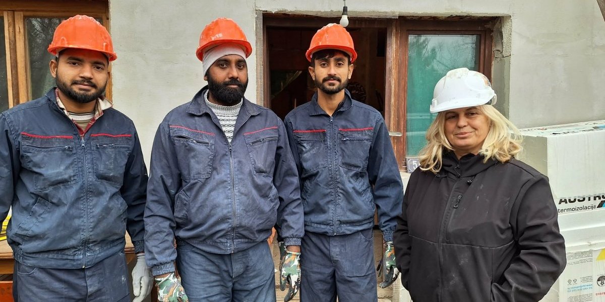 Vaska sa svojim radnicima