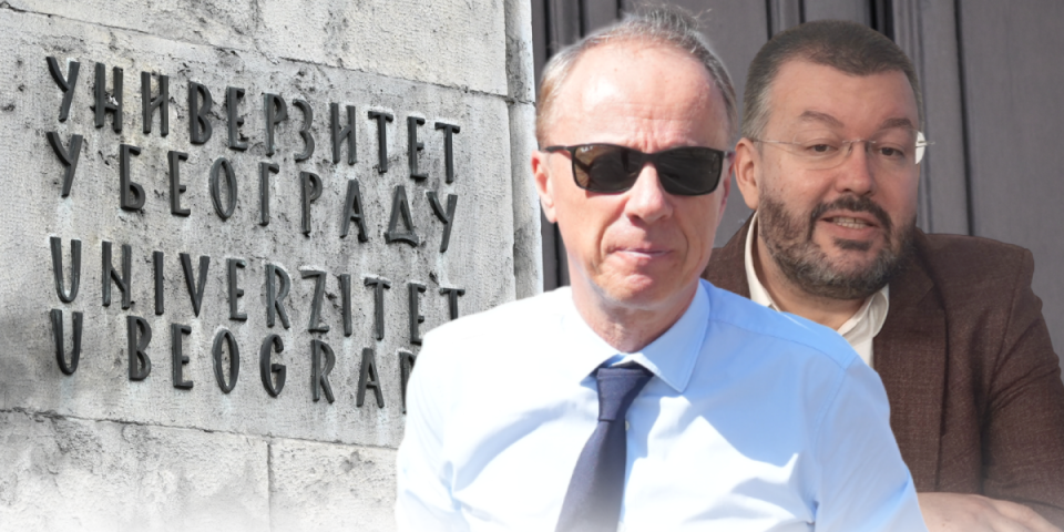 Antić bez dlake na jeziku o rektoru: Đokić ne može da vodi zgradu, a kamoli državu